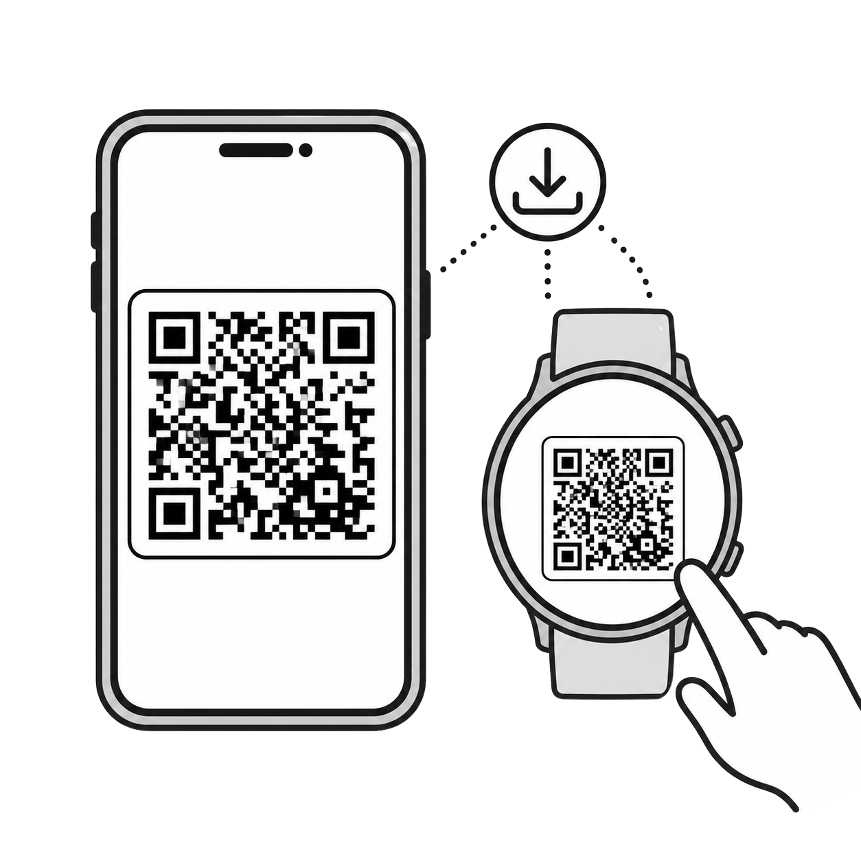 Sfondi emergenza per smartphone e smartwatch